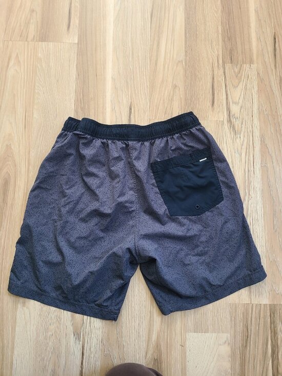 Vuori Core Blue Lined Patterned Drawstring Men's Short Size M - Picture 2 of 9